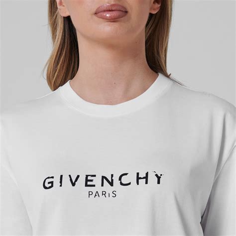 givenchy white t shirt women's